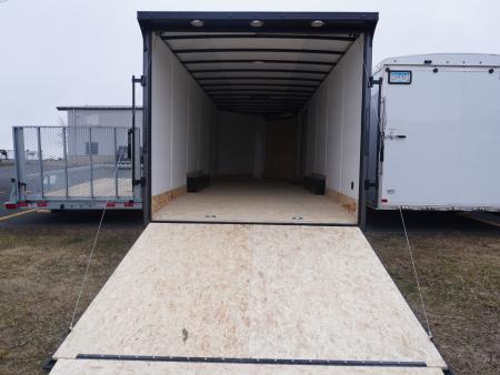 New 2026 Discovery Trailers 8.5x24+5'V Snowmobile Trailer