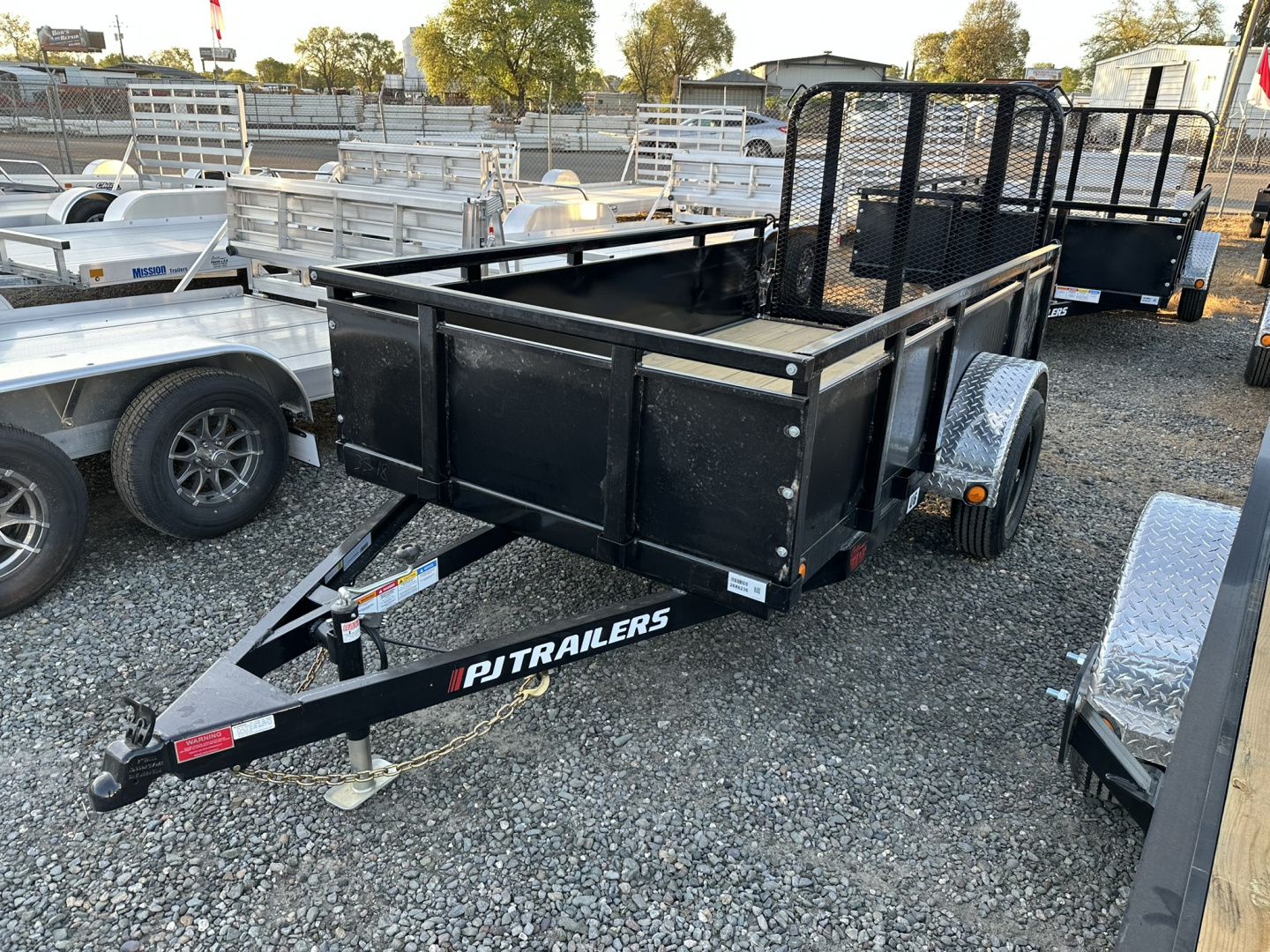 New 2026 PJ Trailers U6 5X10S Utility Trailer