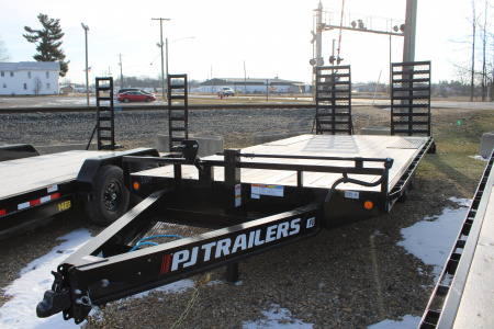 New 2026 PJ Trailers 20' F8 FR STOCK ID 6094 Equipment Trailer