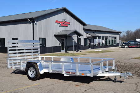 New 2026 Sport Haven 7x14 Aluminum Utility Trailer