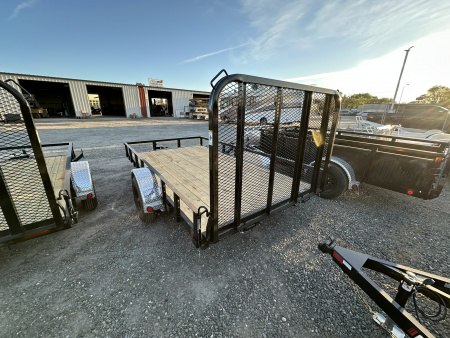 New 2026 PJ Trailers U7 77X12 Utility Trailer