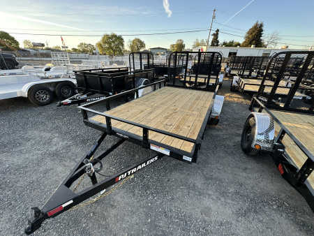 New 2026 PJ Trailers U7 77X12 Utility Trailer