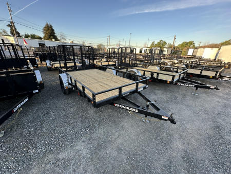 New 2026 PJ Trailers U7 77X12 Utility Trailer