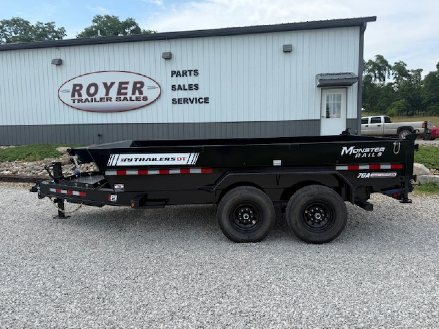 New 2026 PJ TRAILERS 83" x 14' DT Dump Trailer