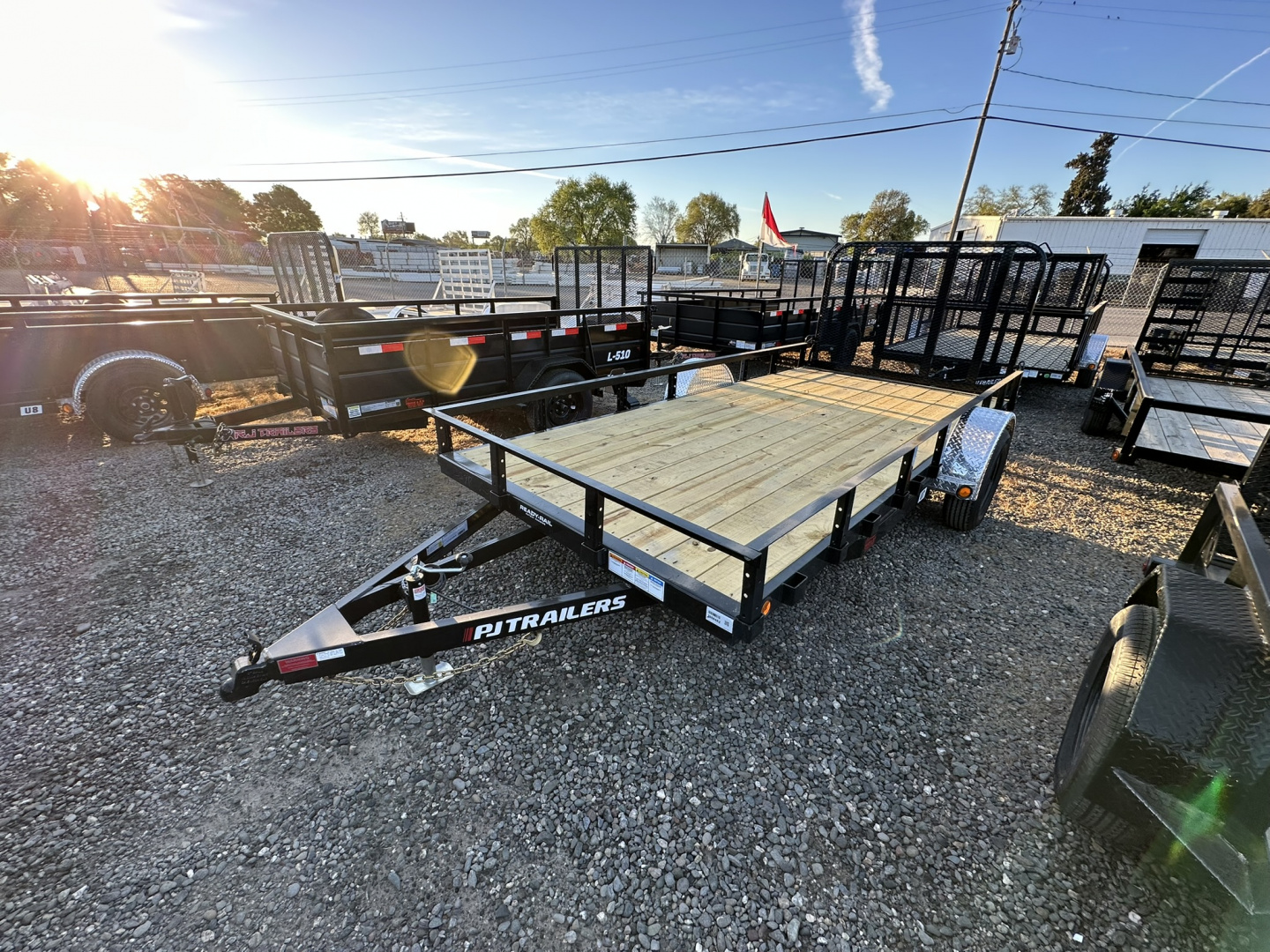 New 2026 PJ Trailers U7 77X14 Utility Trailer