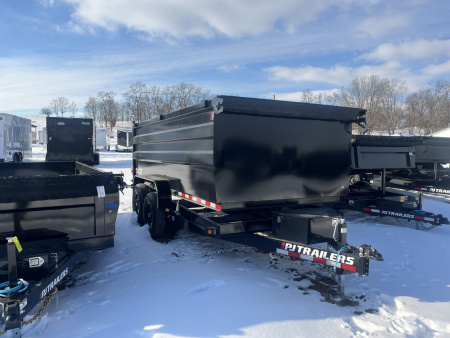 New 2026 PJ Trailers PJ 14K QUEST 6  CHANNEL (D7) 83 x14' w/ 4ft Sides Dump Trailer