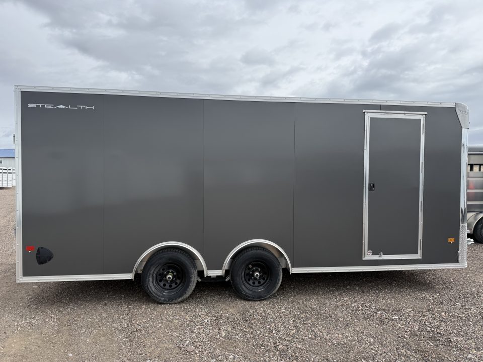 New 2026 Stealth 8.5x20' Aluminum Cargo Trailer 10K
