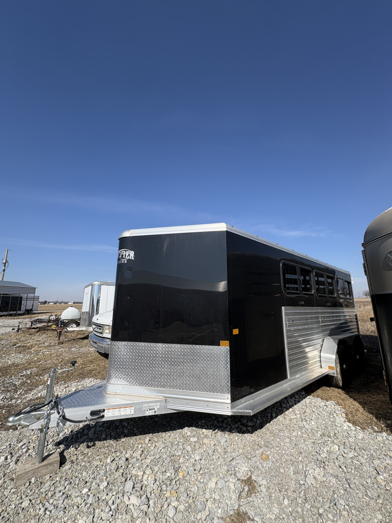 New 2026 Frontier Trailers 6 Pen Stock Low Pro 7x16 Stock / Stock Combo Trailer