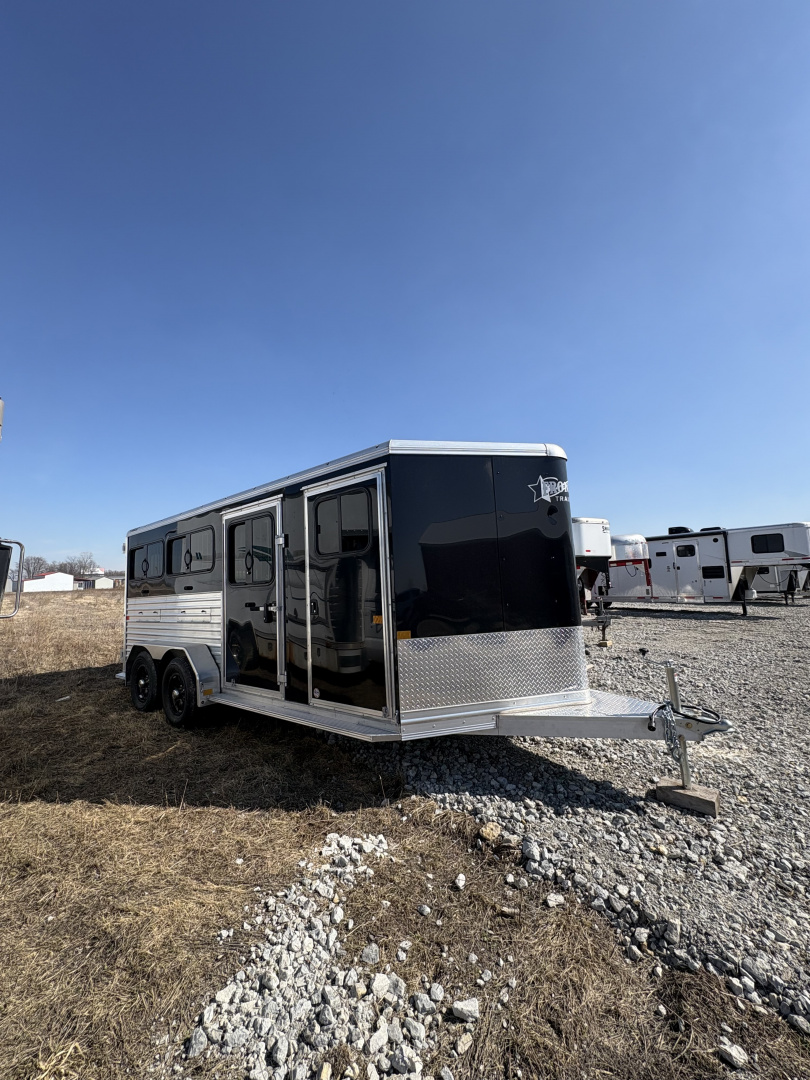 New 2026 Frontier Trailers 6 Pen Stock Low Pro 7x16 Stock / Stock Combo Trailer