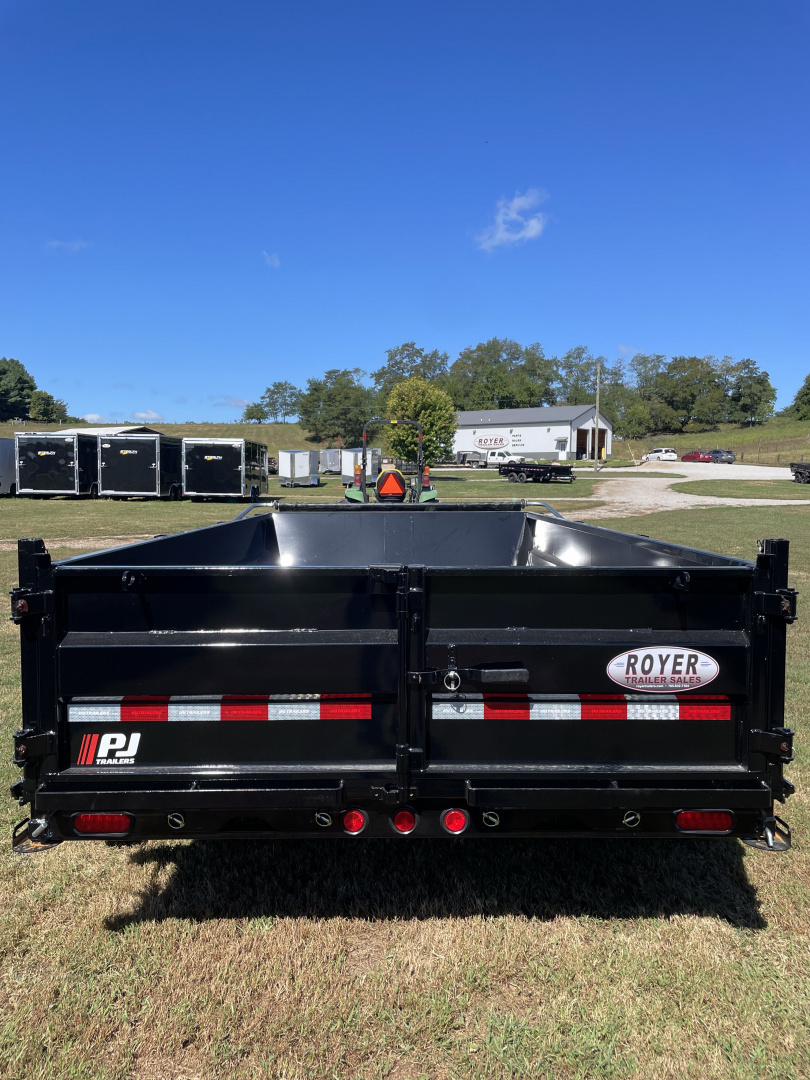 New 2026 PJ TRAILERS 83" x 14' DT1 Telescopic Dump Trailer