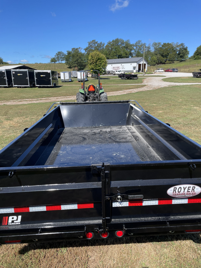 New 2026 PJ TRAILERS 83" x 14' DT1 Telescopic Dump Trailer