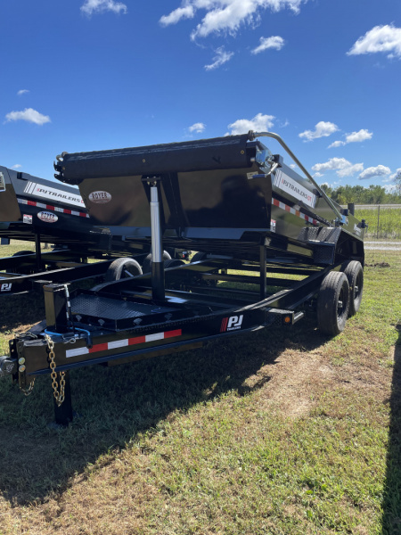 New 2026 PJ TRAILERS 83" x 14' DT1 Telescopic Dump Trailer