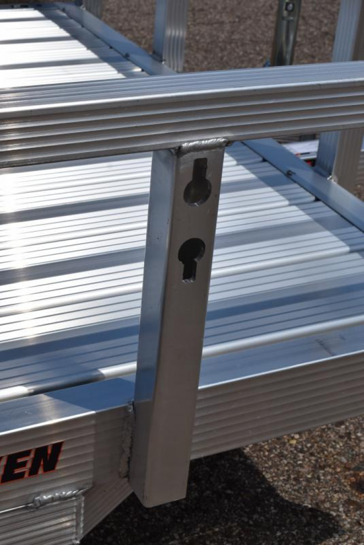 New SPORT HAVEN 5x8 DELUXE SERIES UTILITY TRAILER w/ BI-FOLD RAMP GATE