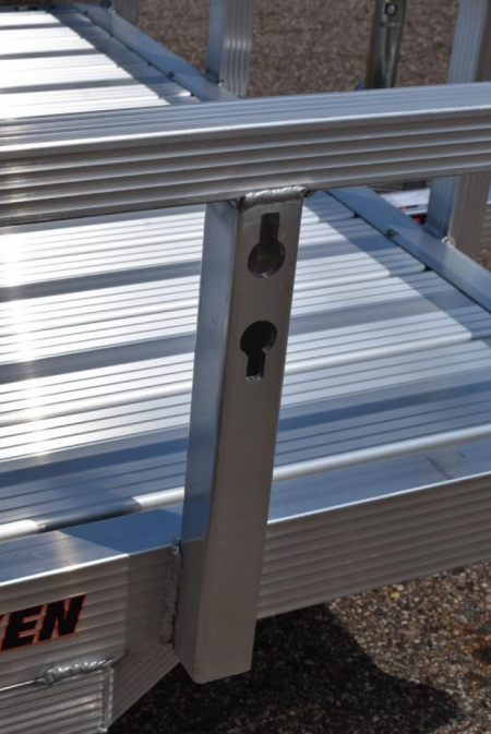 New SPORT HAVEN 5x8 DELUXE SERIES UTILITY TRAILER w/ BI-FOLD RAMP GATE