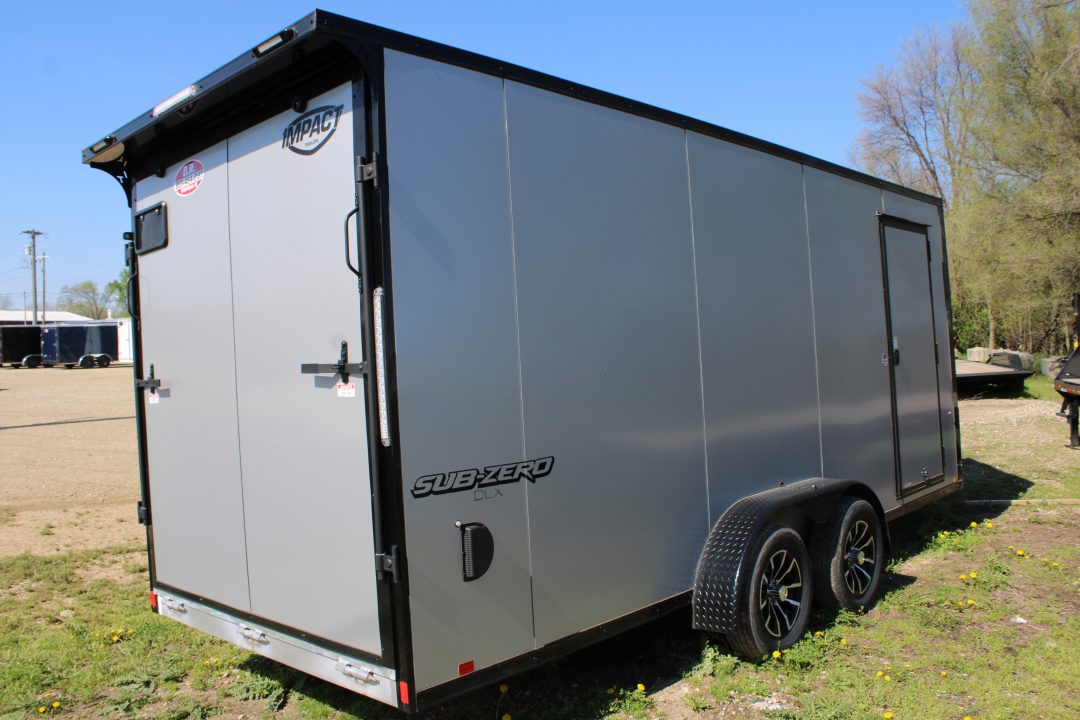 New 2026 Impact Trailers 7X23 WITH 7' INTERIOR HEIGHT STOCK ID 6108 Snowmobile Trailer