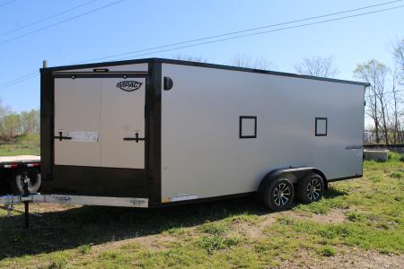 New 2026 Impact Trailers 7X23 WITH 7' INTERIOR HEIGHT STOCK ID 6108 Snowmobile Trailer