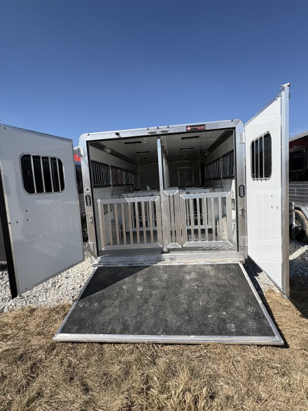 New (No Trade) 2026 Frontier Trailers 8x20 8 Pen Stock Low Pro Stock / Stock Combo Trailer