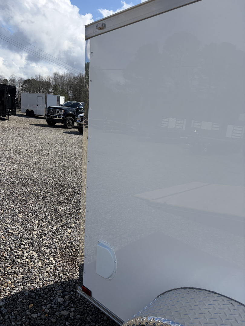 New 2026 Spartan 5X8 Pro-Series Enclosed Trailer, Side Door, Barlock, Polycor, Stabledeck