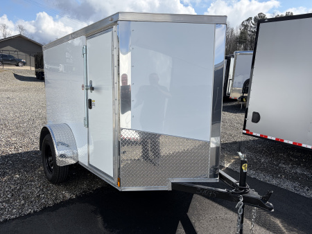 New 2026 Spartan 5X8 Pro-Series Enclosed Trailer, Side Door, Barlock, Polycor, Stabledeck