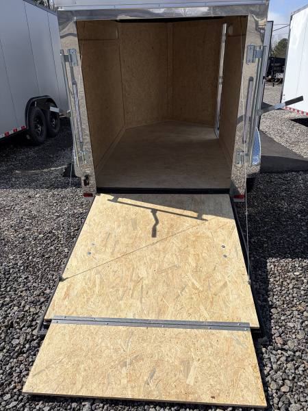 New 2026 Spartan 5X8 Pro-Series Enclosed Trailer, Side Door, Barlock, Polycor, Stabledeck