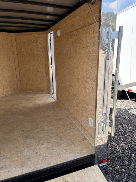 New 2026 Spartan 5X8 Pro-Series Enclosed Trailer, Side Door, Barlock, Polycor, Stabledeck