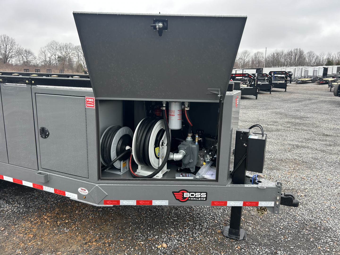 New 2026 Boss 880 Gallon MULTI TANK Fuel Trailer