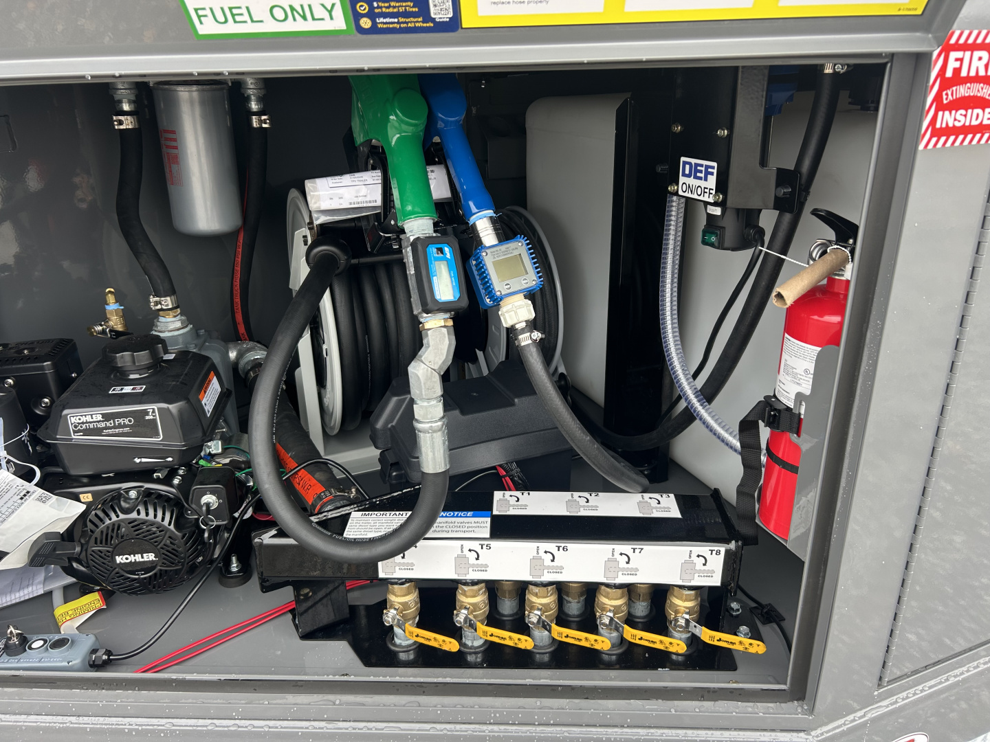 New 2026 Boss 880 Gallon MULTI TANK Fuel Trailer