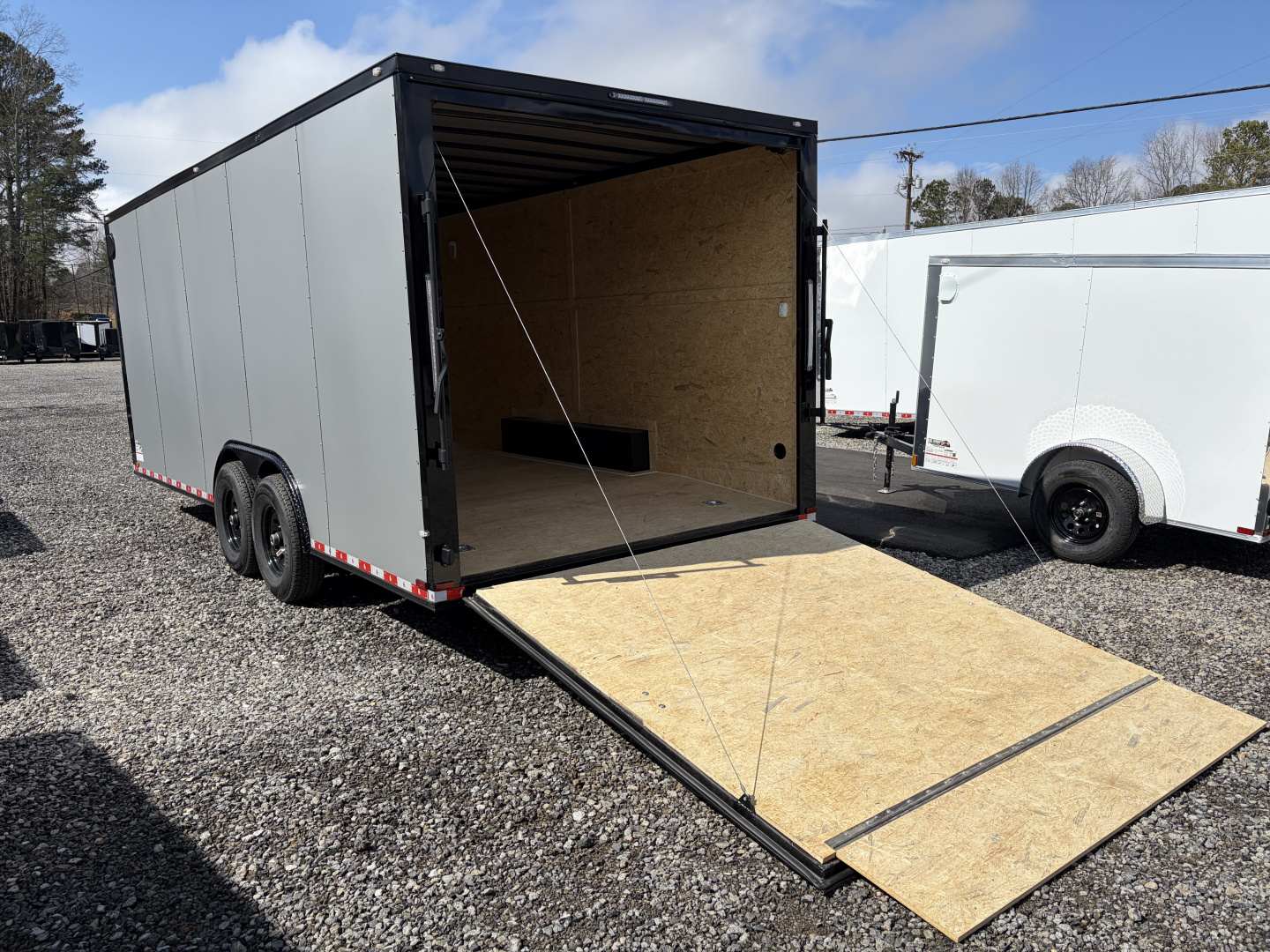 New 2026 Spartan 8.5x20 Enclosed Trailer, Pro-Series, 14K GVWR Big Package, 12" On Center Frame, 94" Wide Opening Heavy Duty Ramp Door