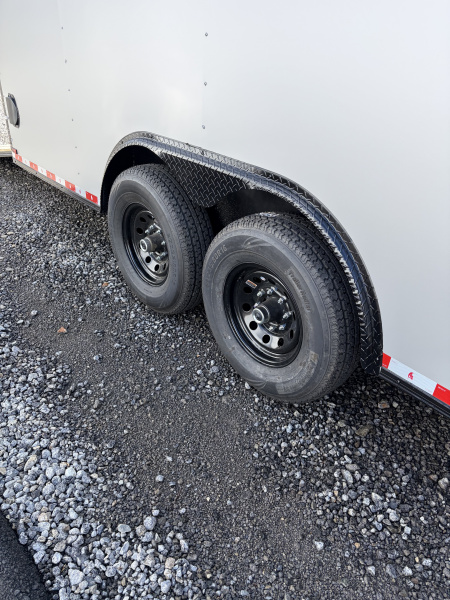 New 2026 Spartan 8.5x20 Enclosed Trailer, Pro-Series, 14K GVWR Big Package, 12" On Center Frame, 94" Wide Opening Heavy Duty Ramp Door