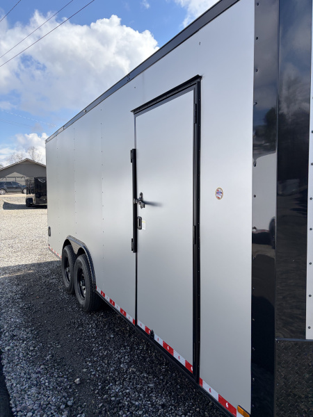 New 2026 Spartan 8.5x20 Enclosed Trailer, Pro-Series, 14K GVWR Big Package, 12" On Center Frame, 94" Wide Opening Heavy Duty Ramp Door