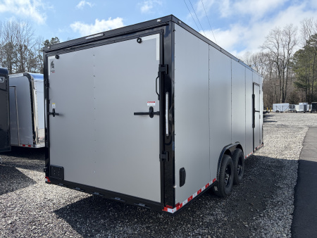 New 2026 Spartan 8.5x20 Enclosed Trailer, Pro-Series, 14K GVWR Big Package, 12" On Center Frame, 94" Wide Opening Heavy Duty Ramp Door