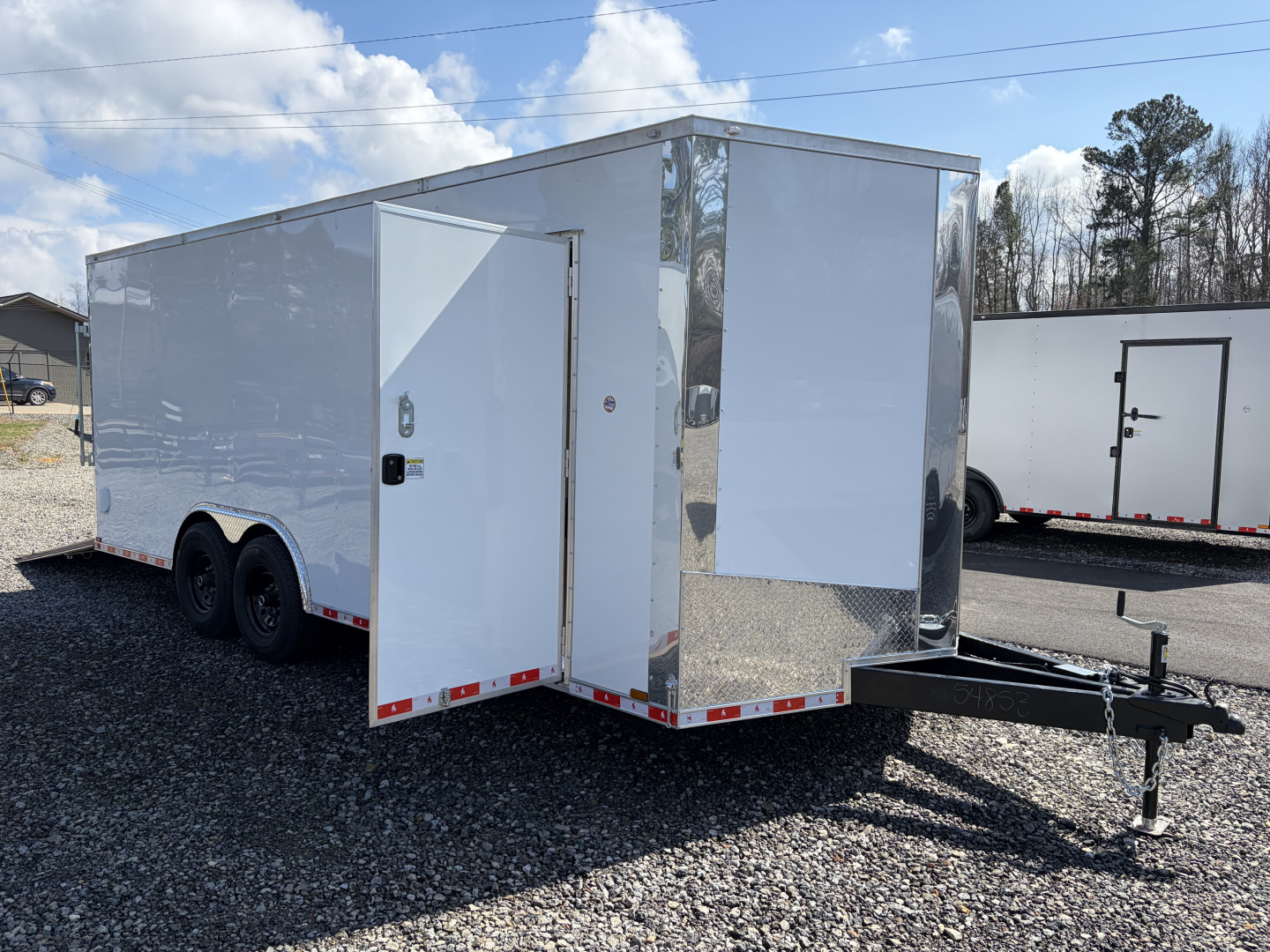 New 2026 Spartan 8.5x20 Enclosed Trailer, Pro-Series, 14K GVWR Big Package, 12" On Center Frame, 94" Wide Heavy Duty Ramp Door