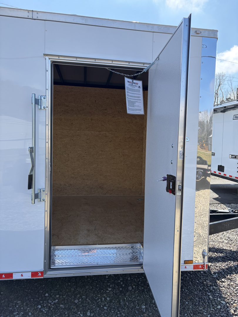 New 2026 Spartan 8.5x20 Enclosed Trailer, Pro-Series, 14K GVWR Big Package, 12" On Center Frame, 94" Wide Heavy Duty Ramp Door