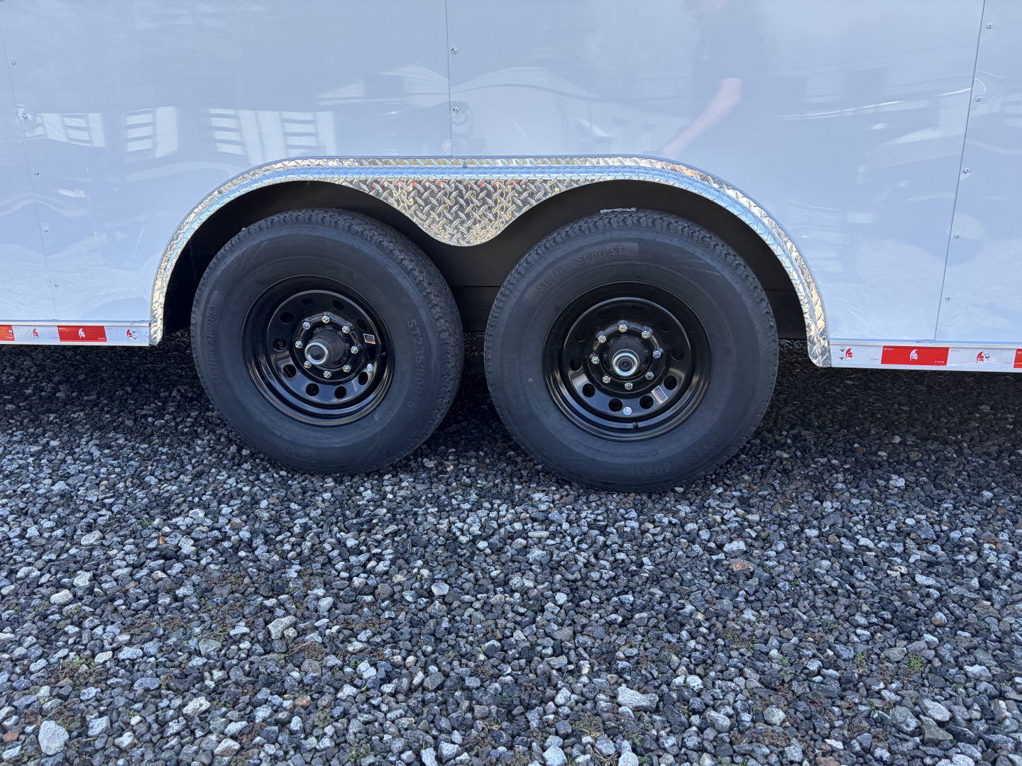 New 2026 Spartan 8.5x20 Enclosed Trailer, Pro-Series, 14K GVWR Big Package, 12" On Center Frame, 94" Wide Heavy Duty Ramp Door