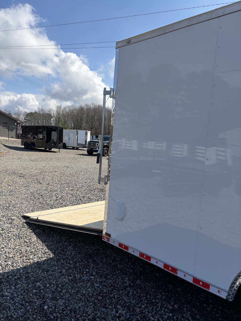 New 2026 Spartan 8.5x20 Enclosed Trailer, Pro-Series, 14K GVWR Big Package, 12" On Center Frame, 94" Wide Heavy Duty Ramp Door