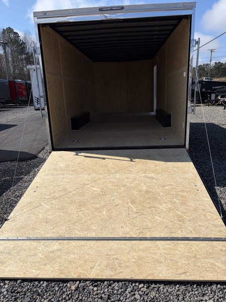 New 2026 Spartan 8.5x20 Enclosed Trailer, Pro-Series, 14K GVWR Big Package, 12" On Center Frame, 94" Wide Heavy Duty Ramp Door