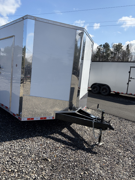 New 2026 Spartan 8.5x20 Enclosed Trailer, Pro-Series, 14K GVWR Big Package, 12" On Center Frame, 94" Wide Heavy Duty Ramp Door