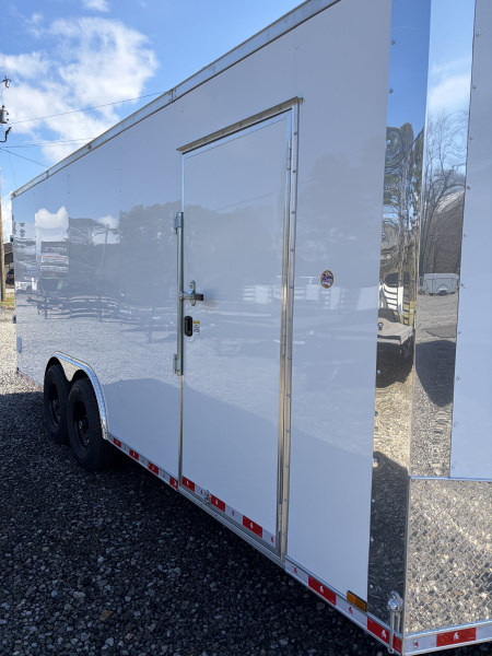 New 2026 Spartan 8.5x20 Enclosed Trailer, Pro-Series, 14K GVWR Big Package, 12" On Center Frame, 94" Wide Heavy Duty Ramp Door
