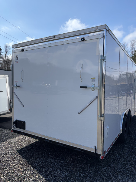 New 2026 Spartan 8.5x20 Enclosed Trailer, Pro-Series, 14K GVWR Big Package, 12" On Center Frame, 94" Wide Heavy Duty Ramp Door