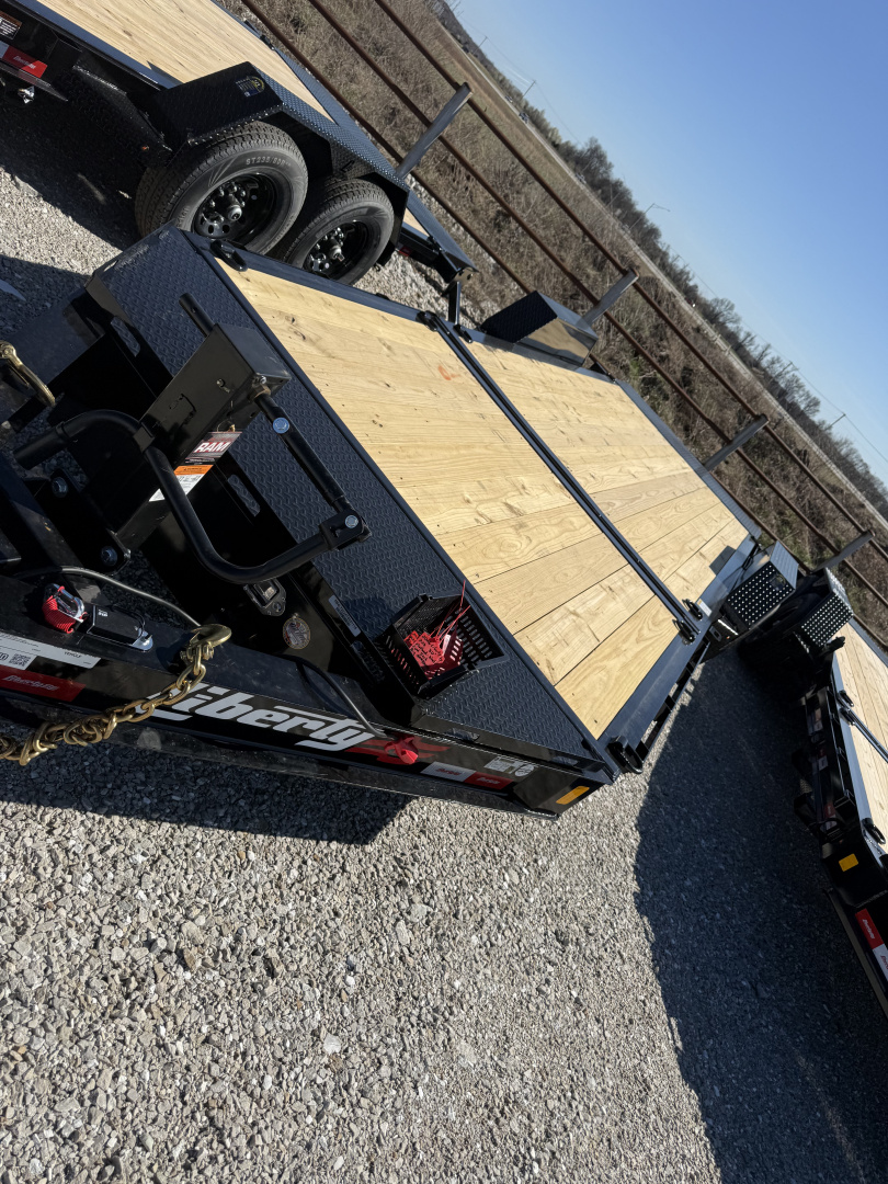 New 2026 Liberty LT14K83X22 Tilt Trailer D&D BLACK 7KS