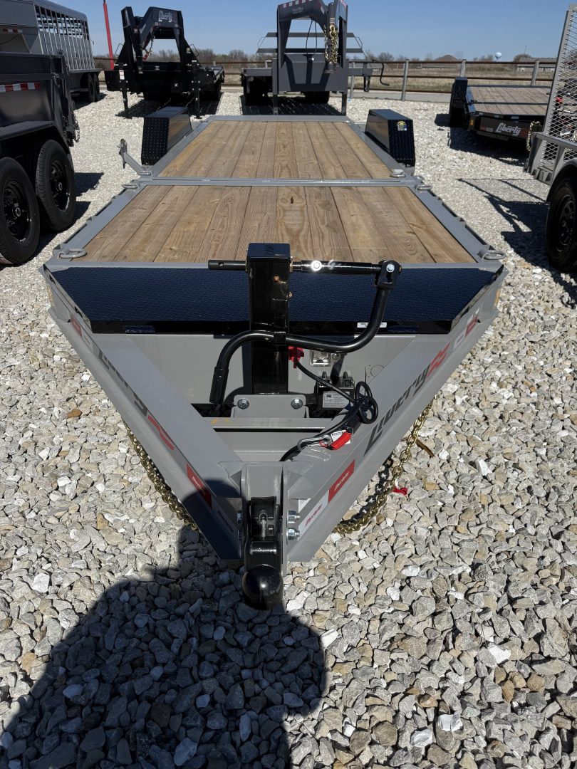 New 2026 Liberty LT14K83X22 Tilt Trailer 7KS GRAY B/O