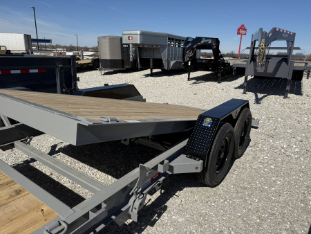 New 2026 Liberty LT14K83X22 Tilt Trailer 7KS GRAY B/O