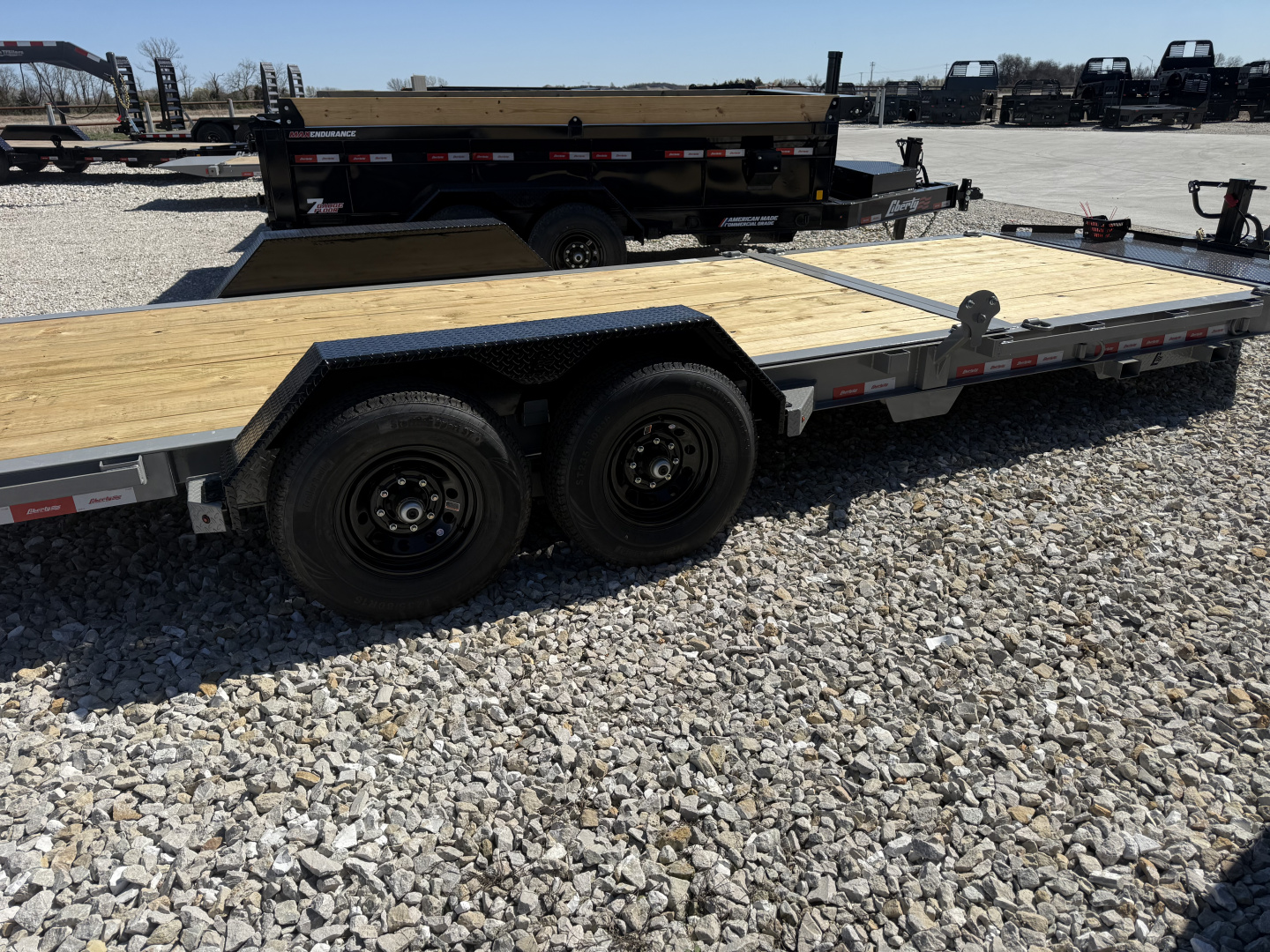 New 2026 Liberty LT14K83X22 Tilt Trailer 7KS GRAY B/O