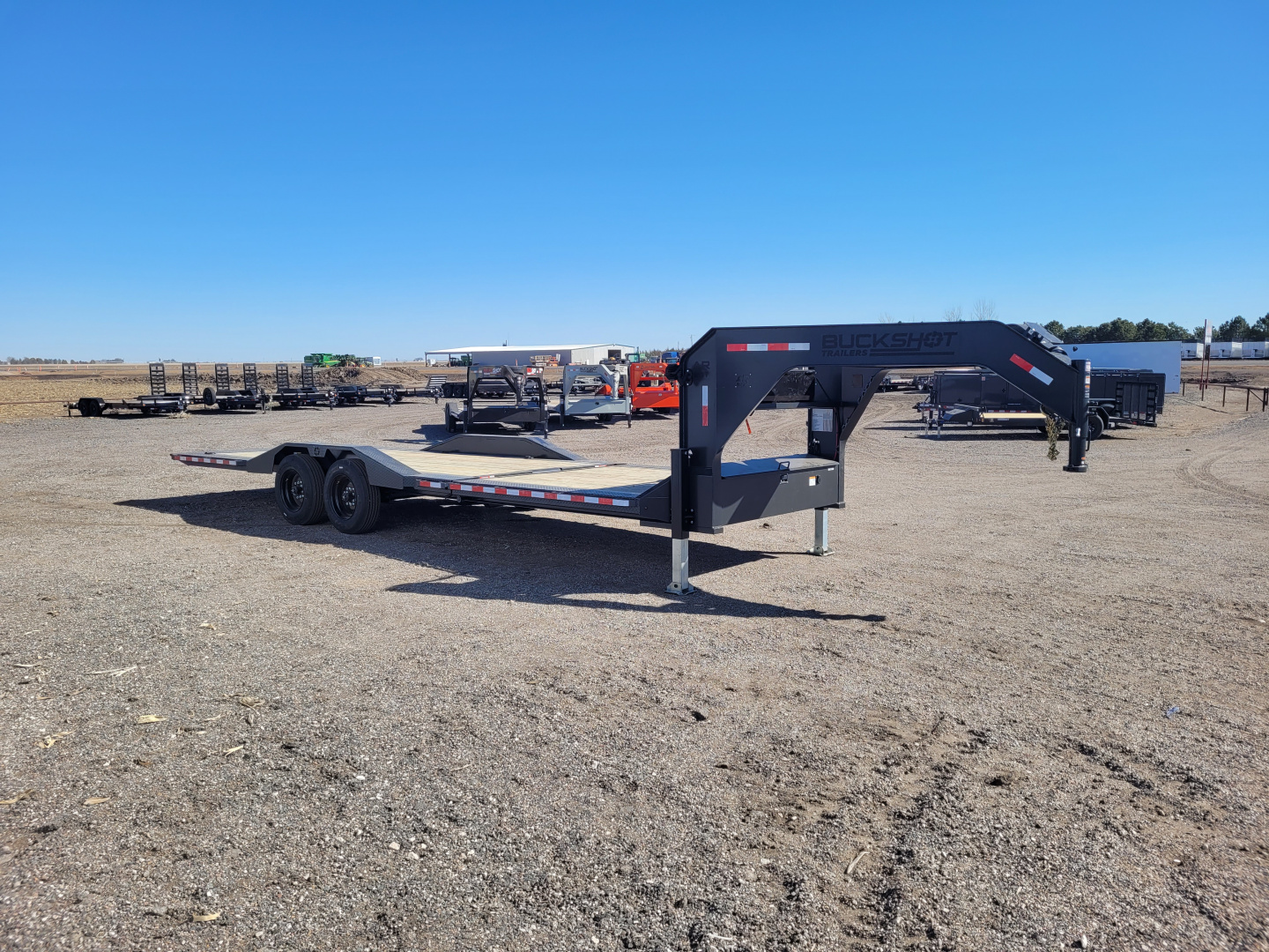 New 2026 Buckshot 102" x 26' Gooseneck Tilt Trailer W/8K Axles