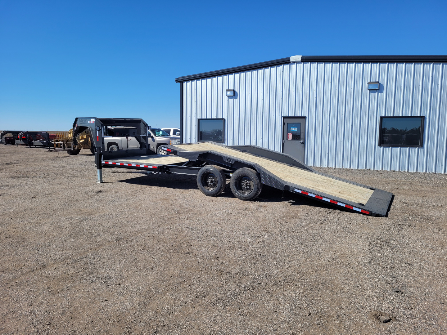 New 2026 Buckshot 102" x 26' Gooseneck Tilt Trailer W/8K Axles