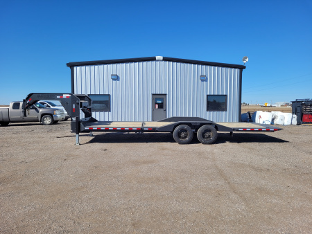 New 2026 Buckshot 102" x 26' Gooseneck Tilt Trailer W/8K Axles