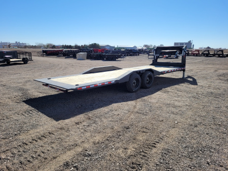 New 2026 Buckshot 102" x 26' Gooseneck Tilt Trailer W/8K Axles