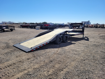 New 2026 Buckshot 102" x 26' Gooseneck Tilt Trailer W/8K Axles