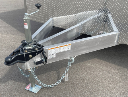 New ATC 24' ROM 400 Blackout Enclosed Aluminum Car Hauler Trailer: Escape Door, Spare, 9990 GVWR