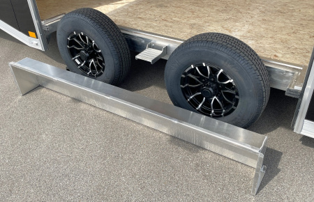 New ATC 24' ROM 400 Blackout Enclosed Aluminum Car Hauler Trailer: Escape Door, Spare, 9990 GVWR